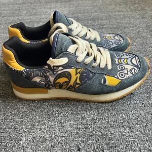 Inkkas Joggers Congo Mustard Sneakers Womens Sz 6